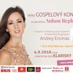 Vyhrajte lístky na gospelový koncert speváčky Anky Repkovej.